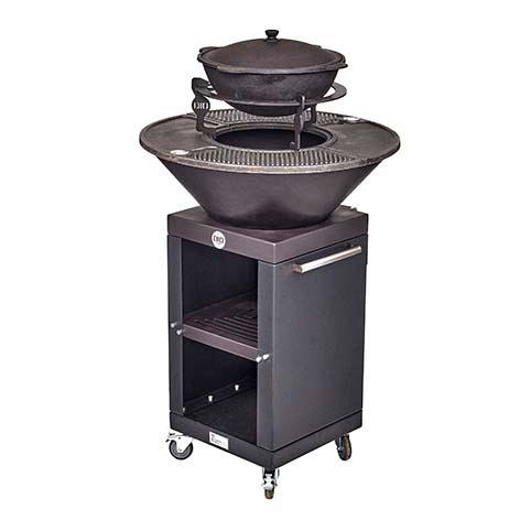 Угольный гриль-очаг DIO SQUARE 750 — изображение 5