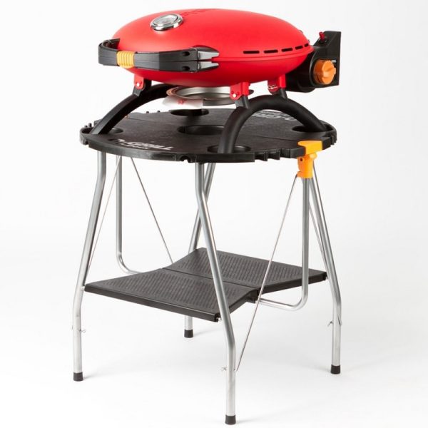 Газовый гриль O-GRILL 700T red + адаптер А — изображение 8