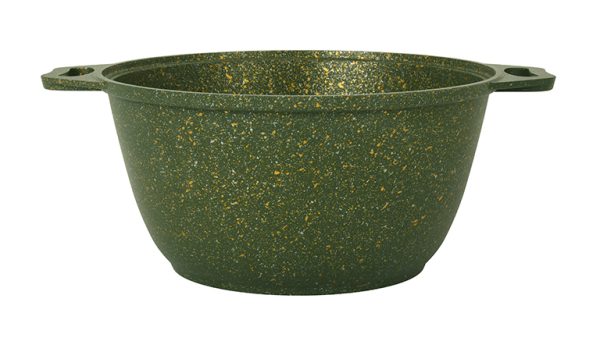 Кастрюля 2л со стеклянной крышкой, АП линия "Trendy style" (Malachite) — изображение 2
