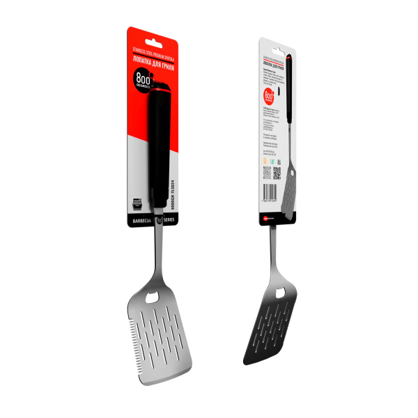 Лопатка для гриля с открывалкой Red Line 800 Degrees Stainless Steel Spatula
