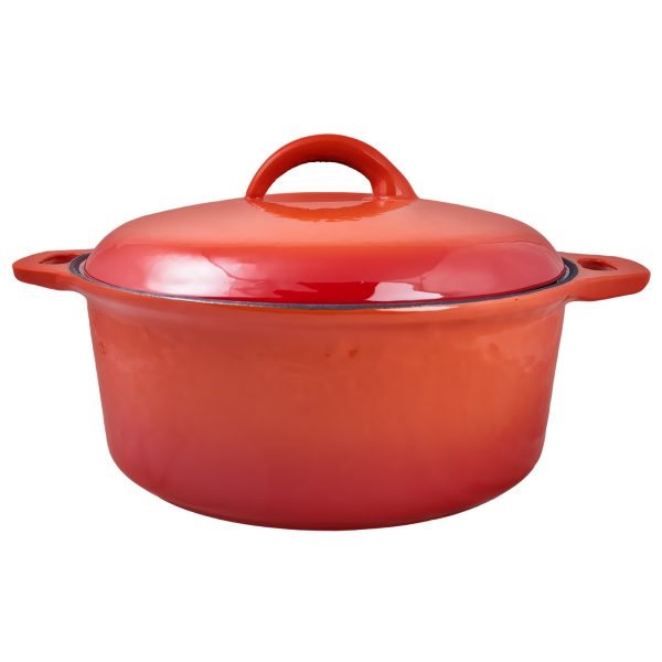 Кастрюля эмаль 3,2л TM MY REAL IRON COOK