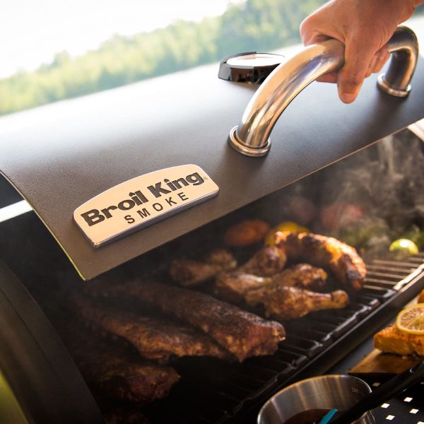 Угольный гриль-коптильня Broil King REGAL OFFSET® 400 — изображение 12