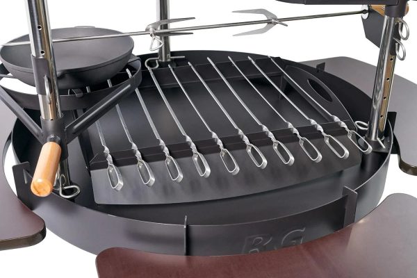 Гриль-мангал барбекю на дровах и углях GRILL-210 — изображение 6