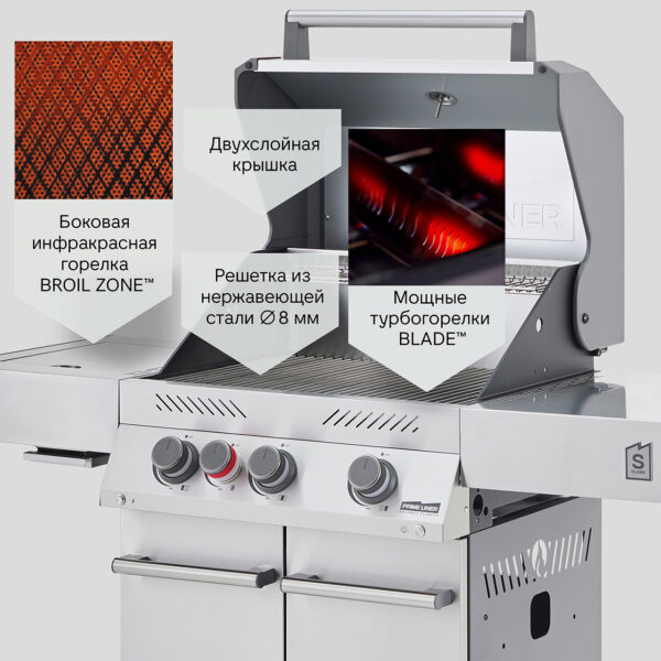 Газовый гриль PRIMELINER S class 3B — изображение 4