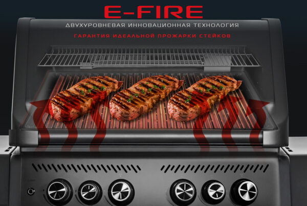 Газовый гриль Chimera Elite 4+2 горелки Start Grill — изображение 24