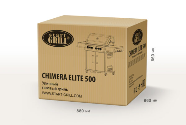 Газовый гриль Chimera Elite 4+2 горелки Start Grill — изображение 30