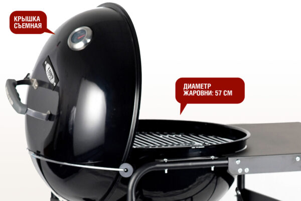 Угольный гриль TEMPER PREMIUM Start Grill — изображение 6