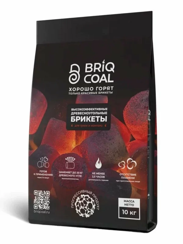 Брикеты BriqMAX 10 кг, BriqCoal — изображение 11