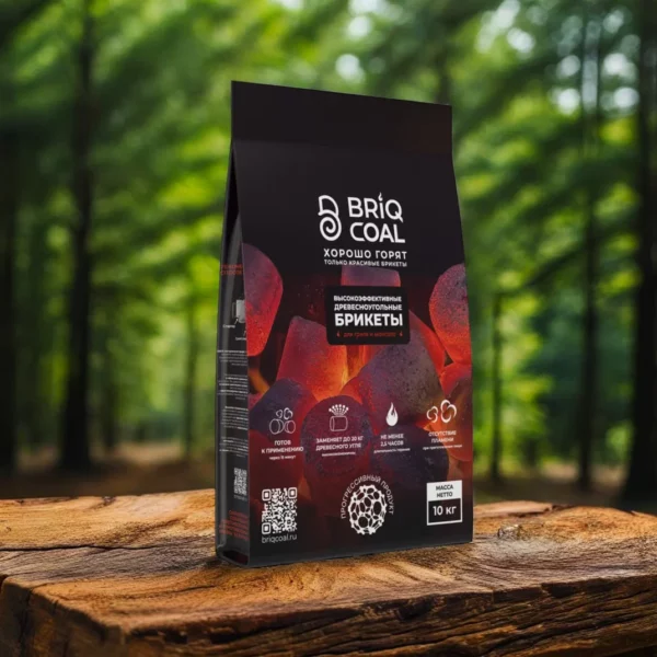 Брикеты BriqMAX 10 кг, BriqCoal — изображение 12