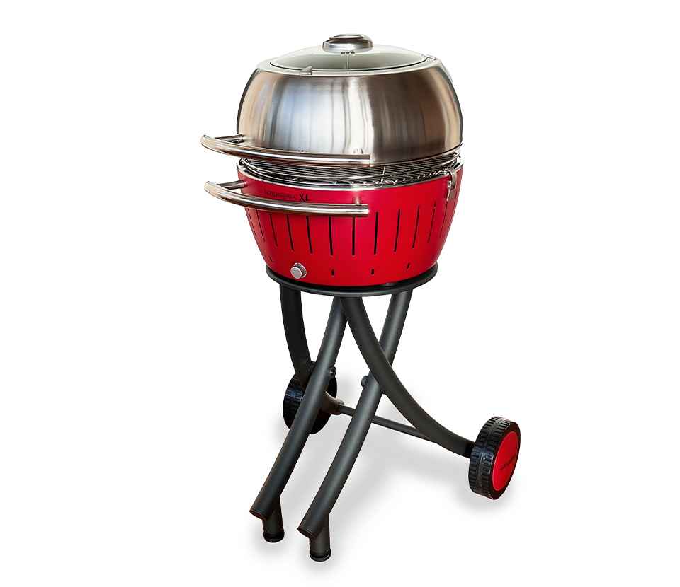 LotusGrill XL Garden-Set Blazing Red