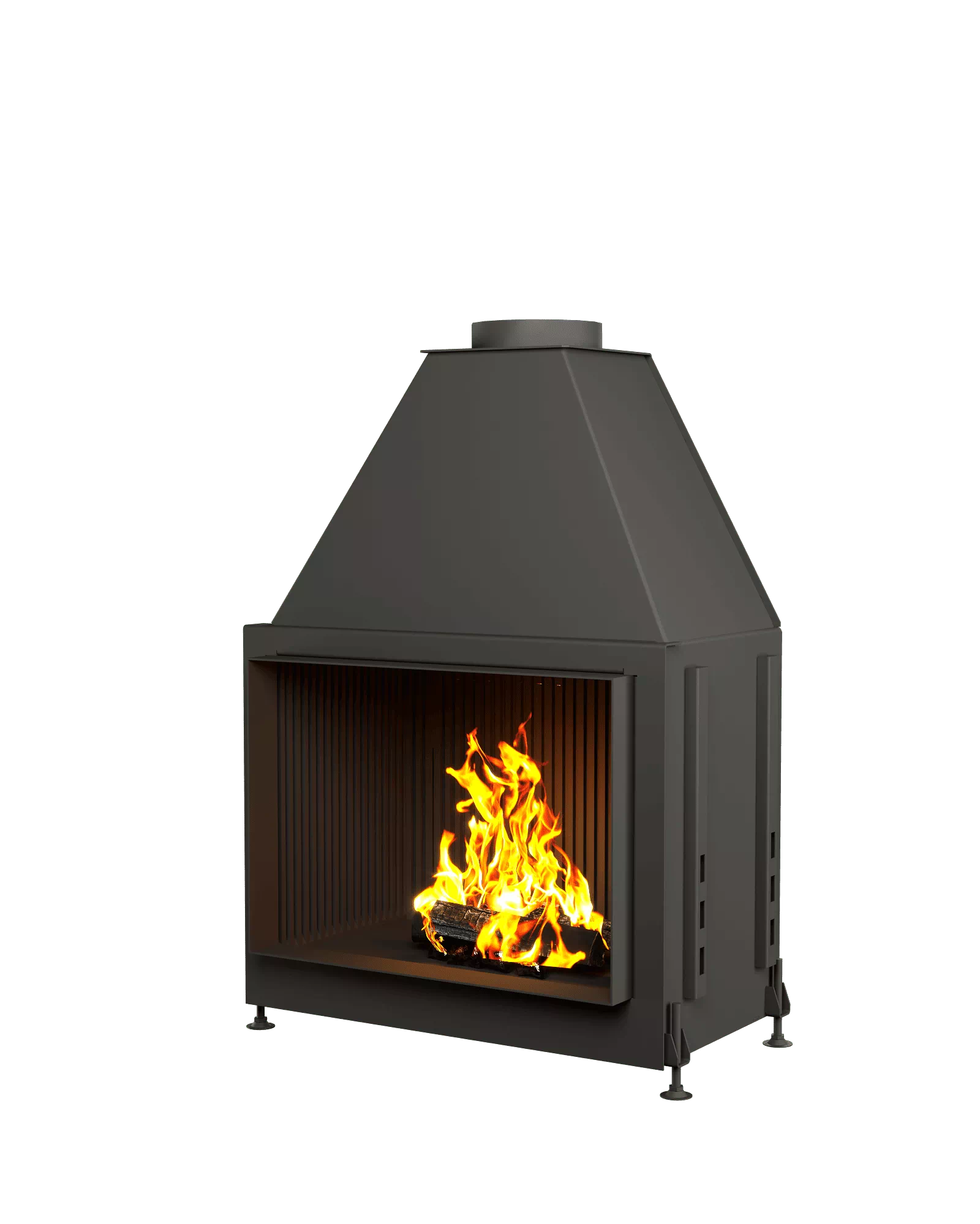 ОТКРЫТАЯ КАМИННАЯ ТОПКА АСТОВ ОПС 800